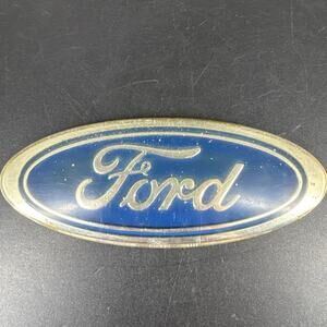 Vintage Plastic Ford Emblem 4.5” Long